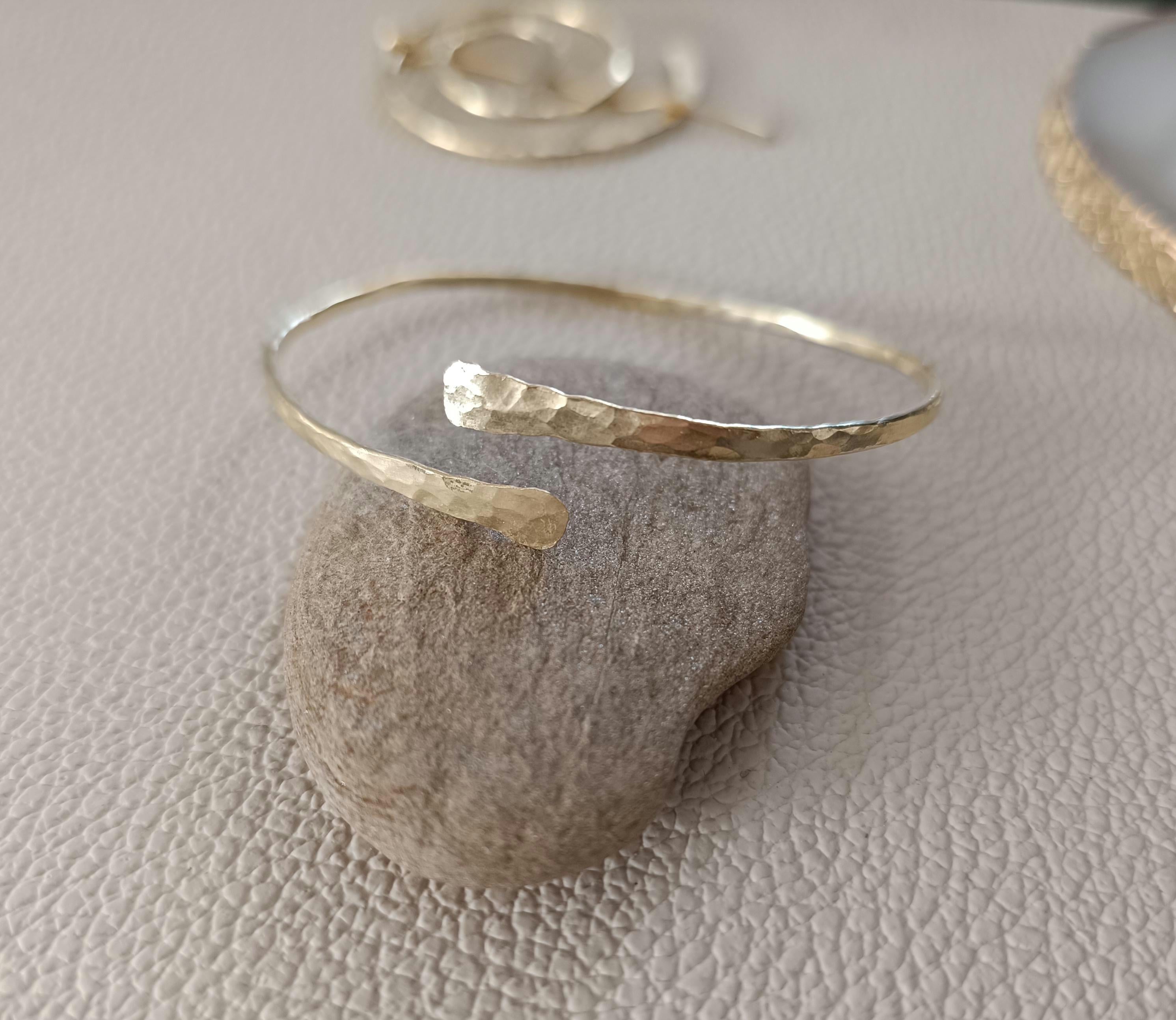 Handmade Brass Cuff Bracelet
