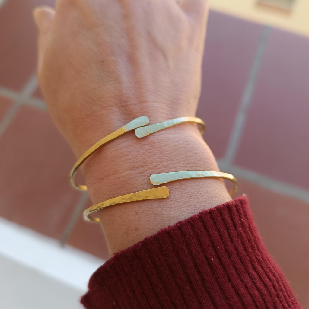 Handmade Brass Cuff Bracelet