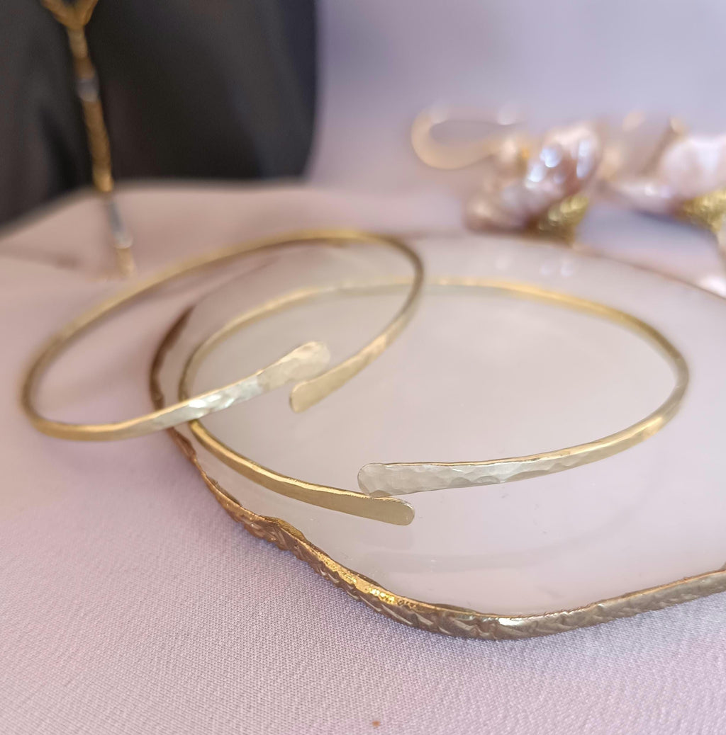 Handmade Brass Cuff Bracelet