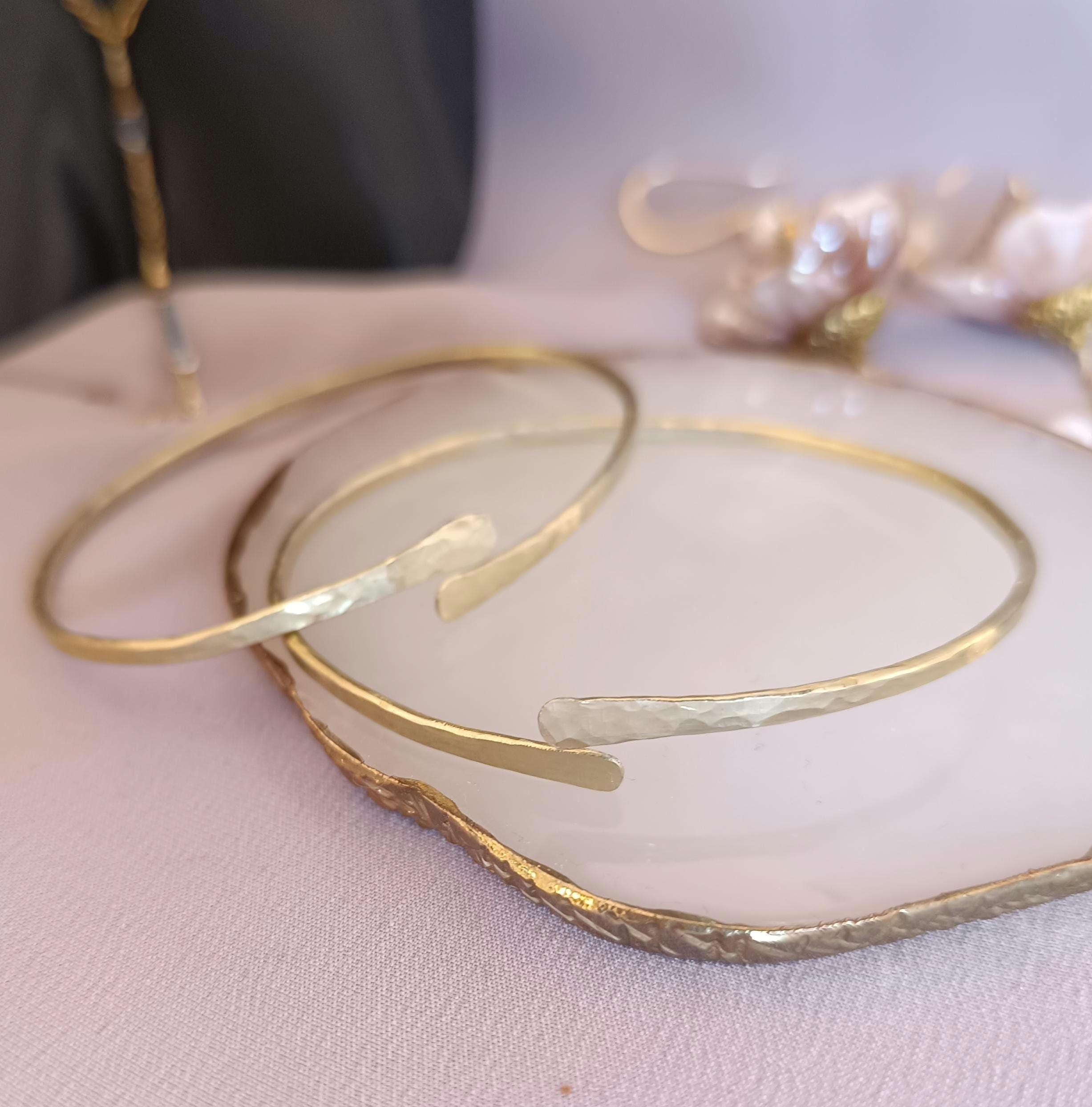 Handmade Brass Cuff Bracelet
