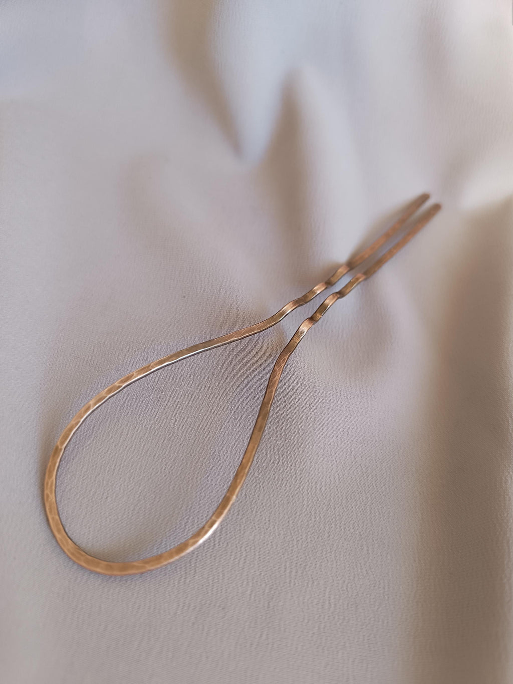 Large Copper Hair Fork