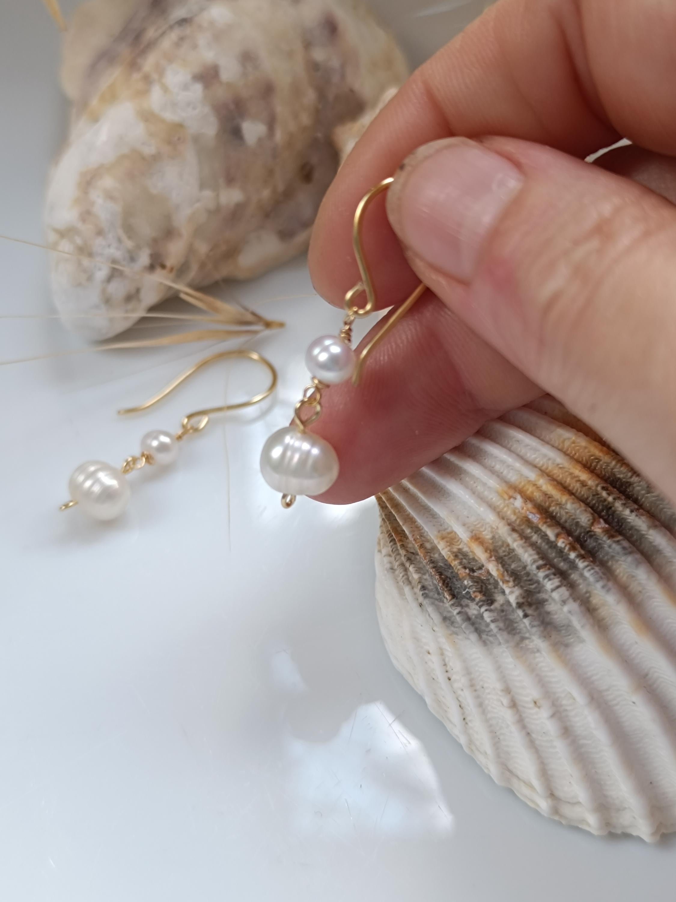 Pearl Drop Earrings