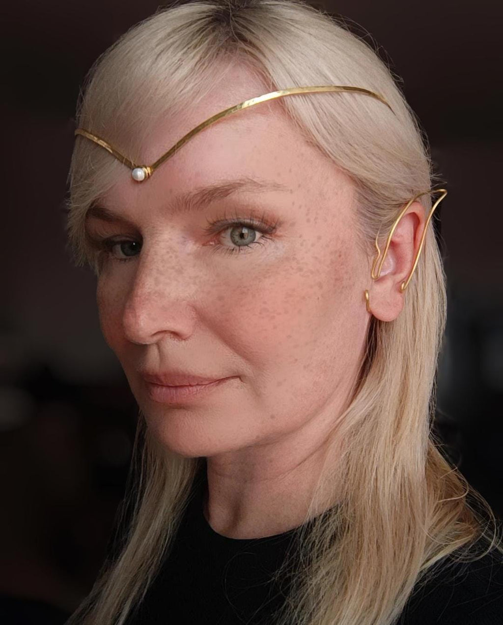 Elven Ear Cuffs Brass Set