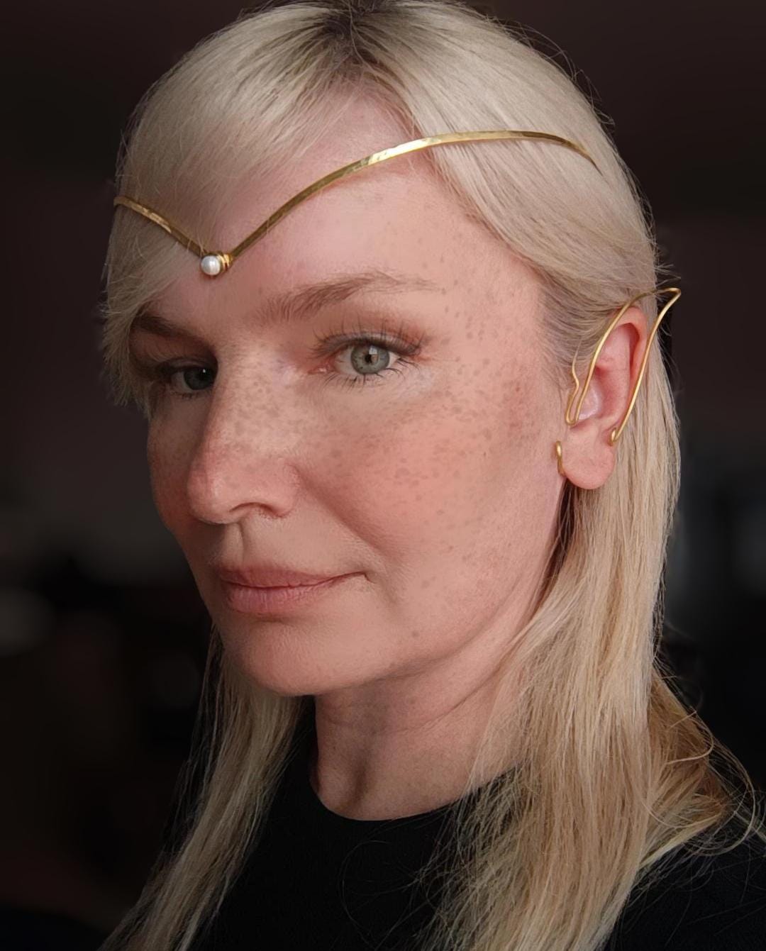 Elven Ear Cuffs Brass Set