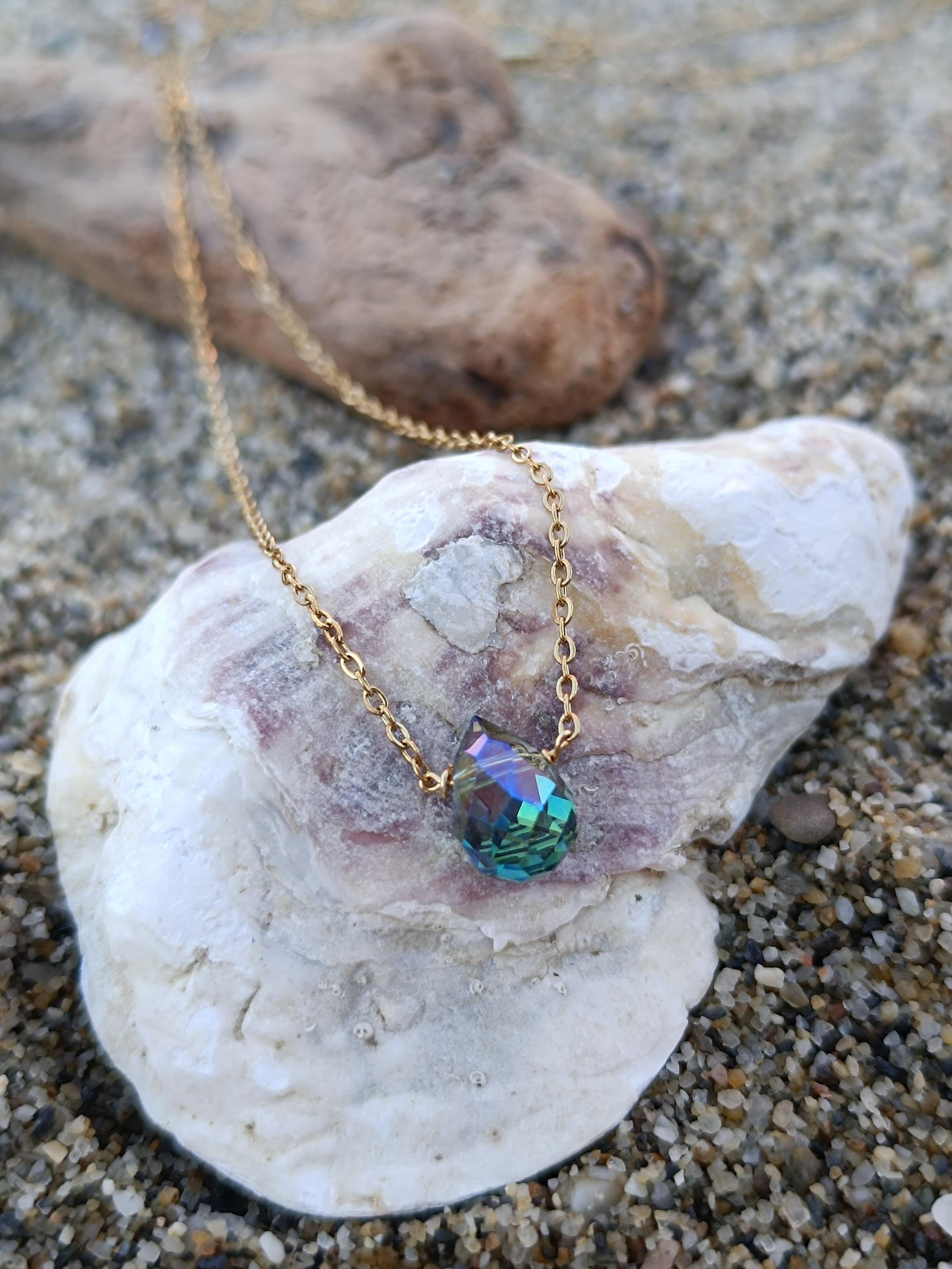 Minimalist Crystal Choker Necklace