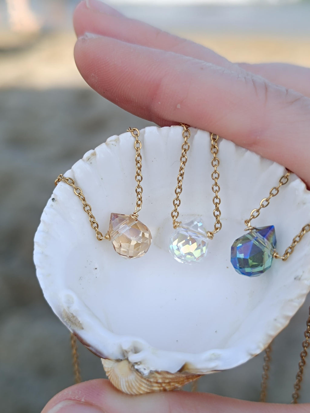 Minimalist Crystal Choker Necklace