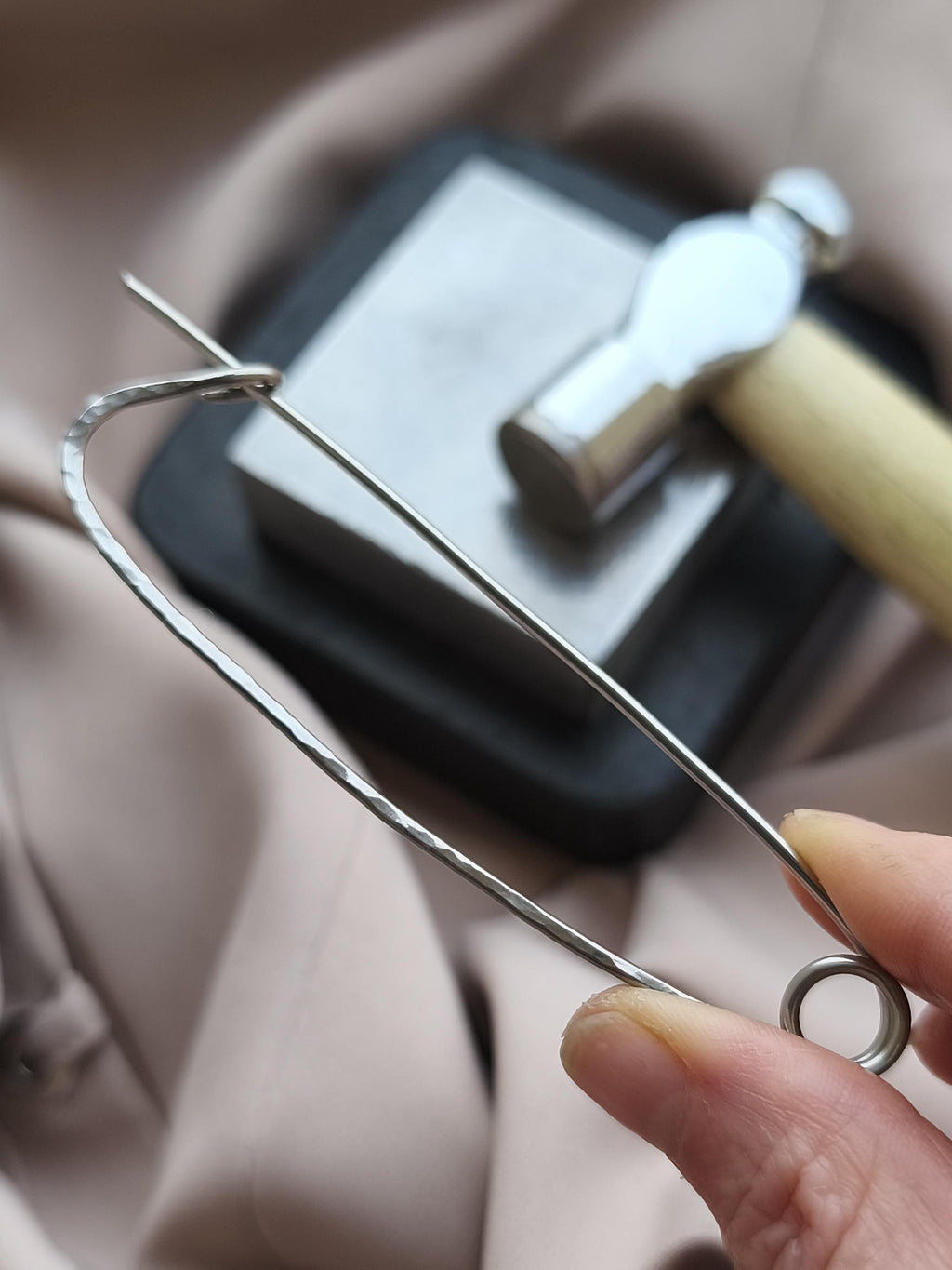 Steel Shawl Pin