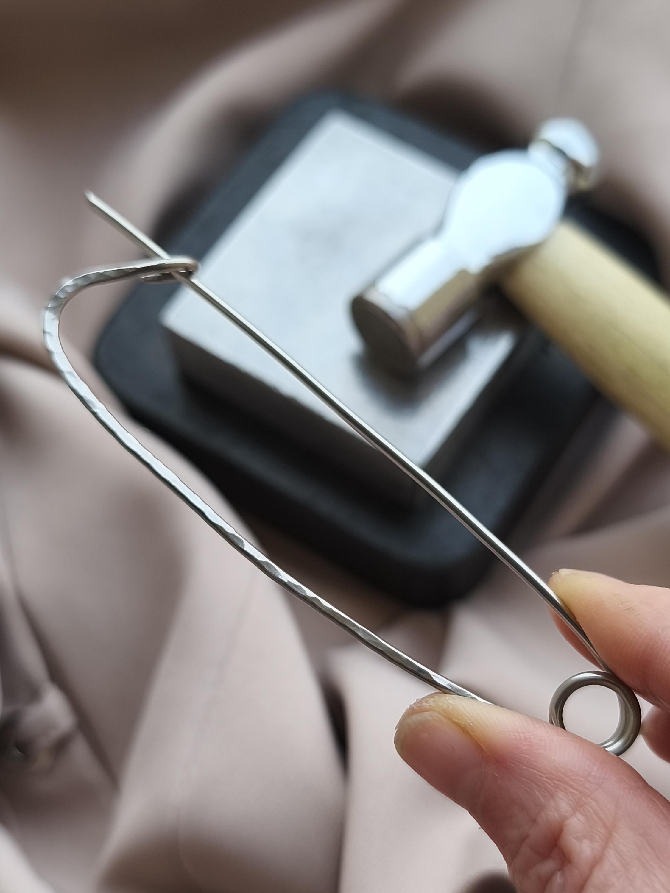 Steel Shawl Pin
