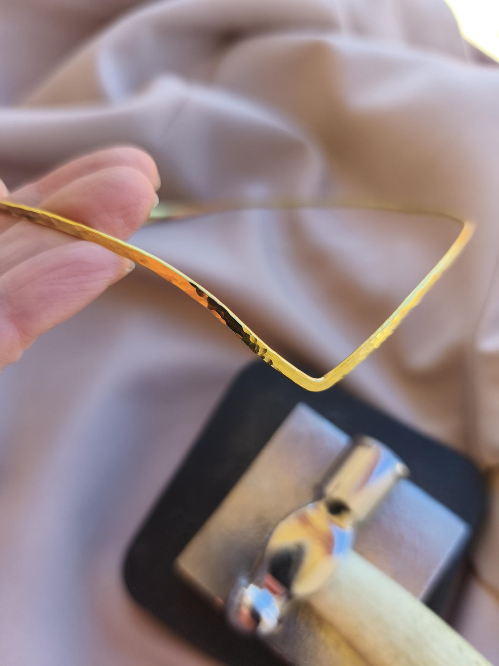 Elven Circlet Crown – Minimalist Hair Circlet – Renaissance Elf Headpiece – Steel Brass Copper