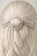 Steel Hair Pin Brooch