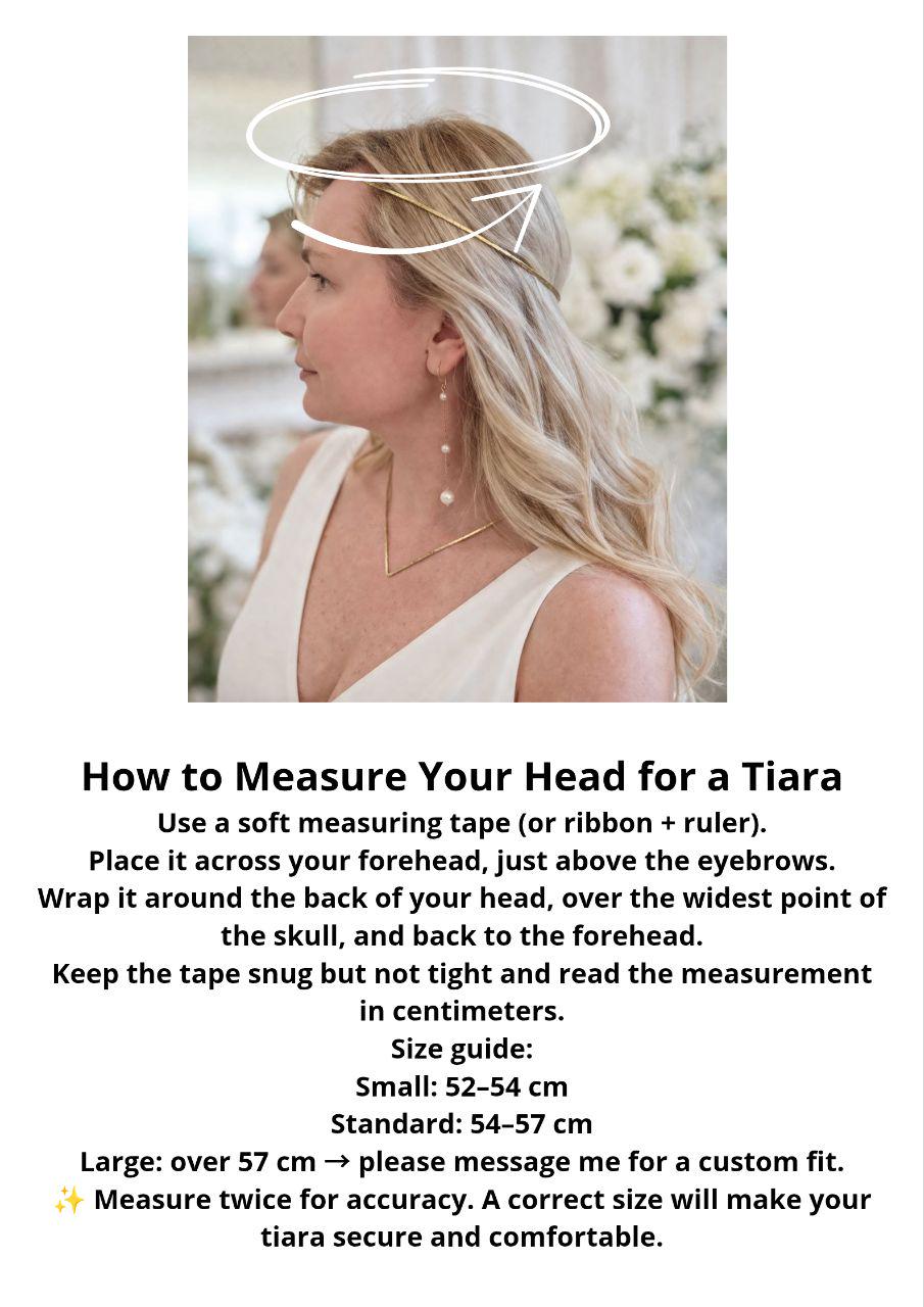 2 Ways Pearl Bridal Tiara