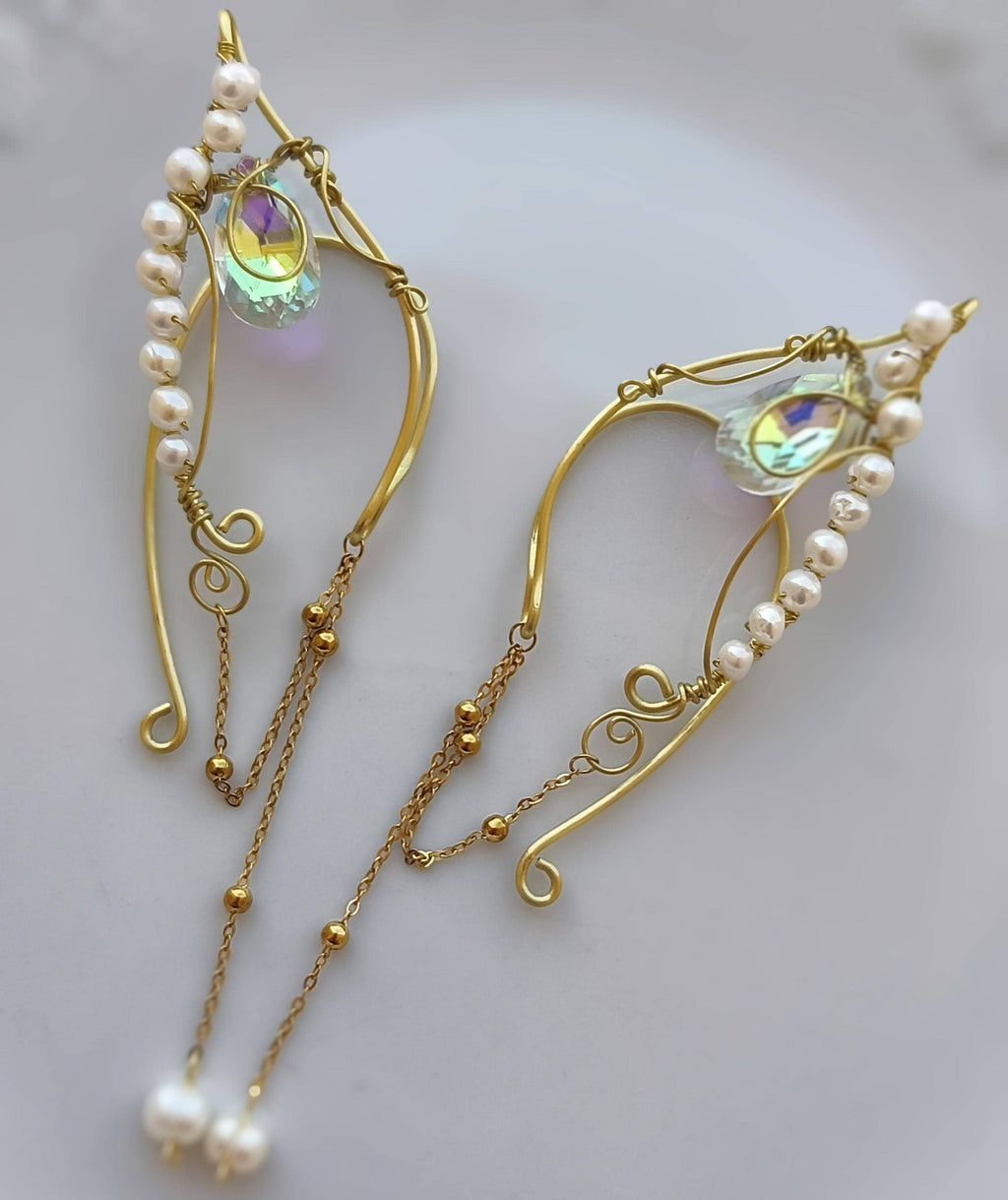 Elf Ear Cuffs Pair