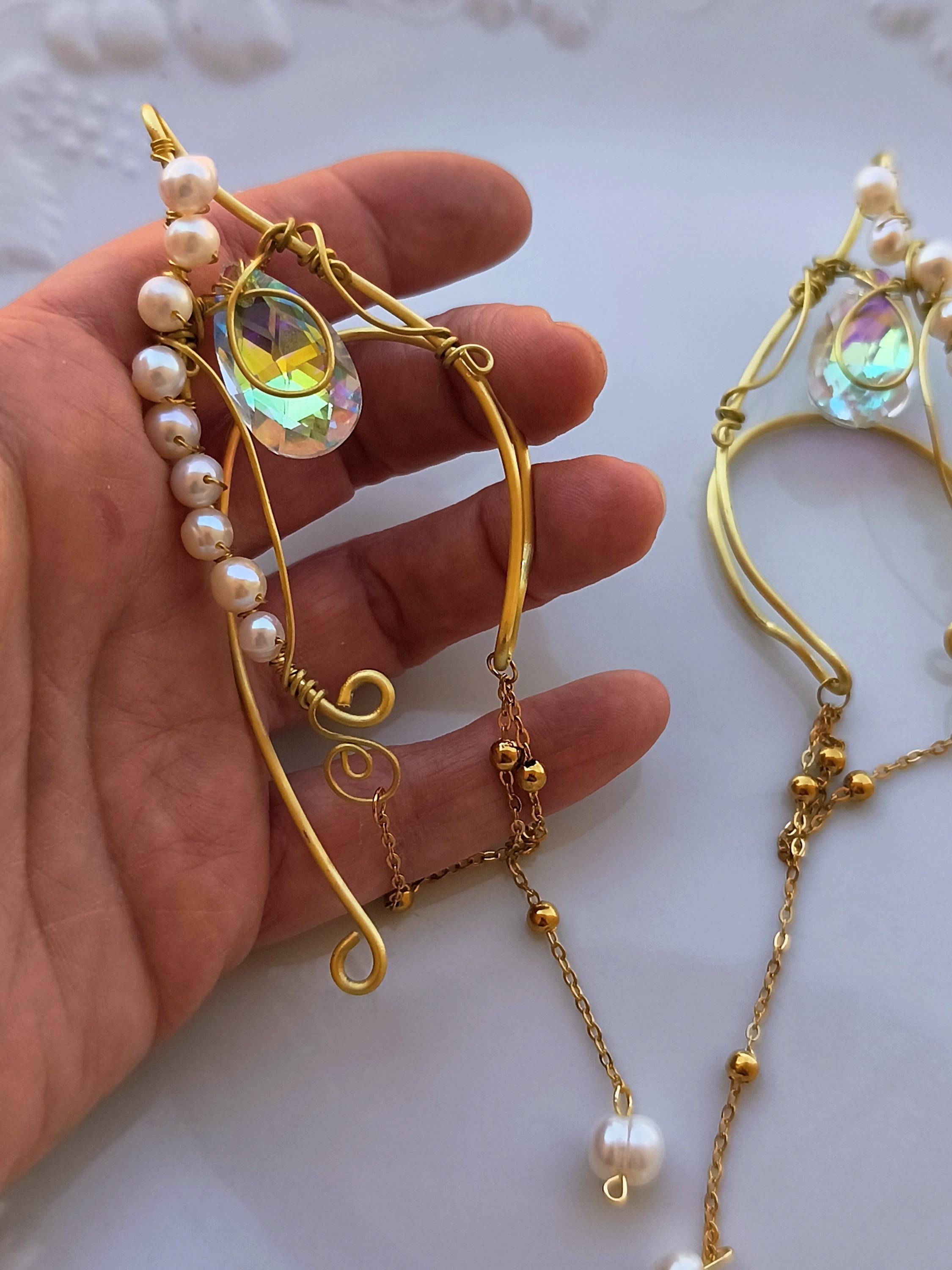 Elf Ear Cuffs Pair