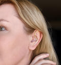 Elven Brass Ear Cuff Pair