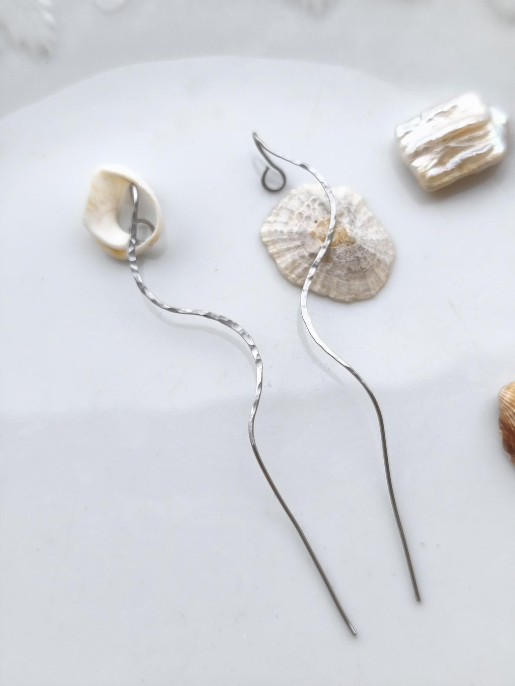 Elven Steel Ear Cuff Pair