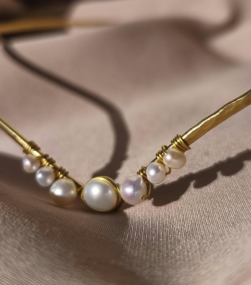 2 Ways Pearl Bridal Tiara