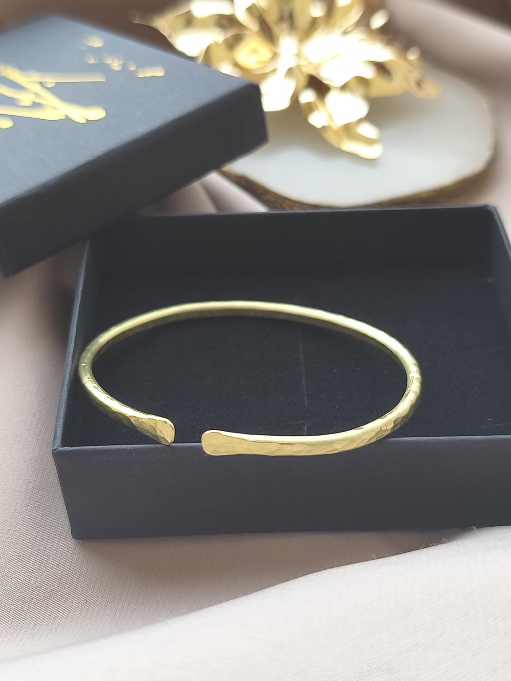 Minimalist Brass Cuff Bracelet