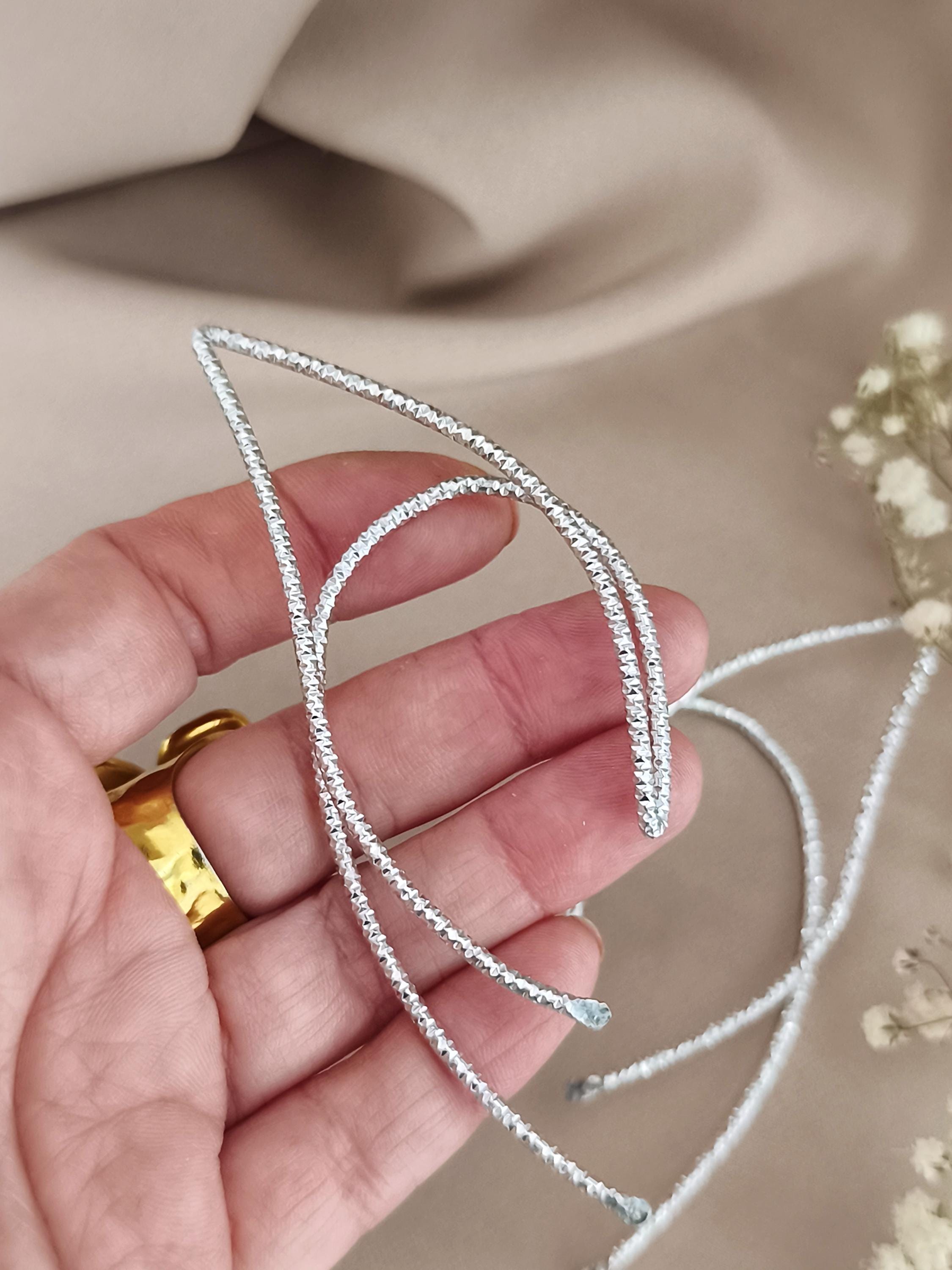 Elf Ear Cuff Pair Silver Tone