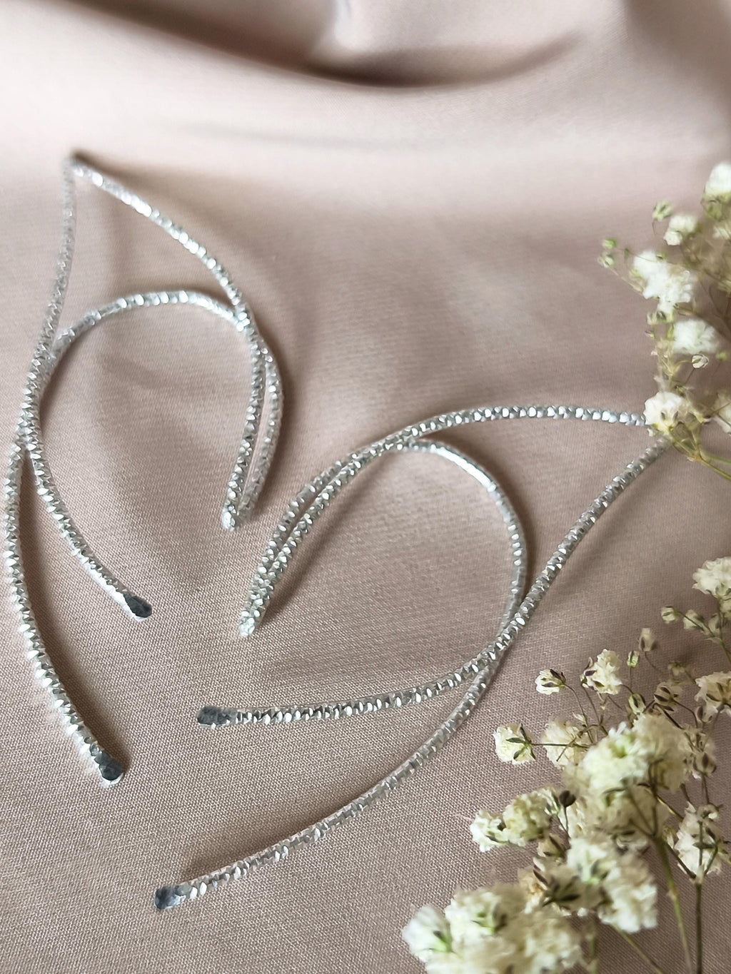 Elf Ear Cuff Pair Silver Tone
