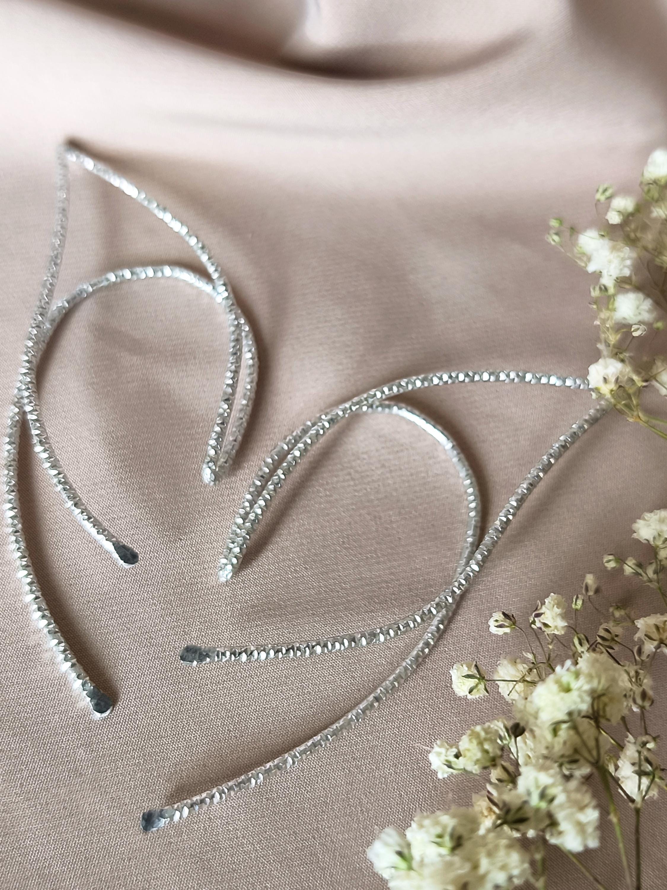 Elf Ear Cuff Pair Silver Tone