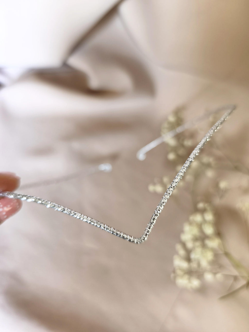 Silver Bridal Tiara
