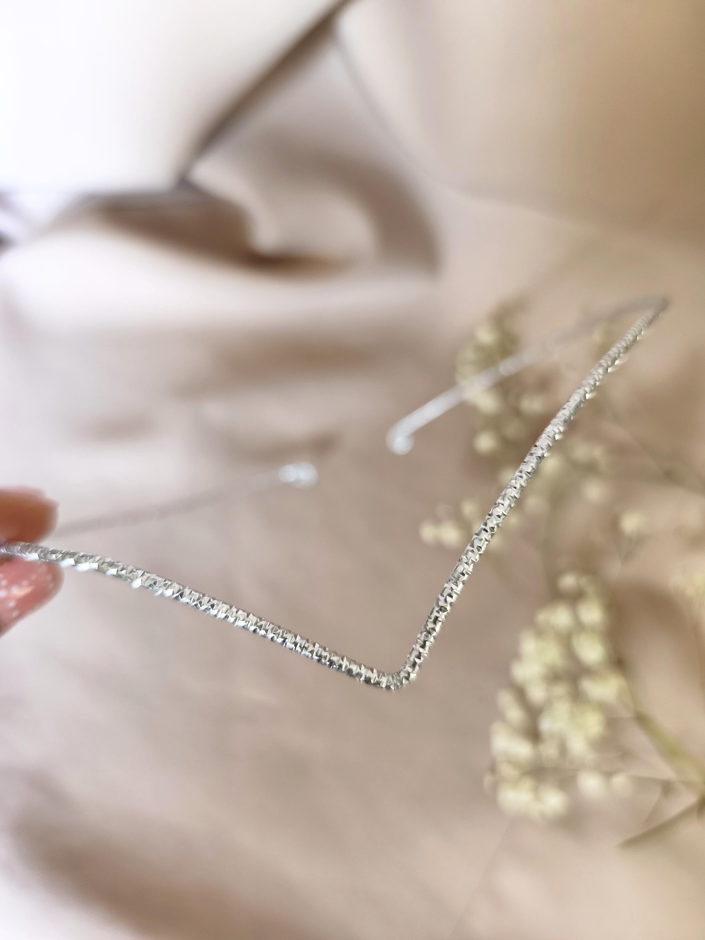 Silver Bridal Tiara