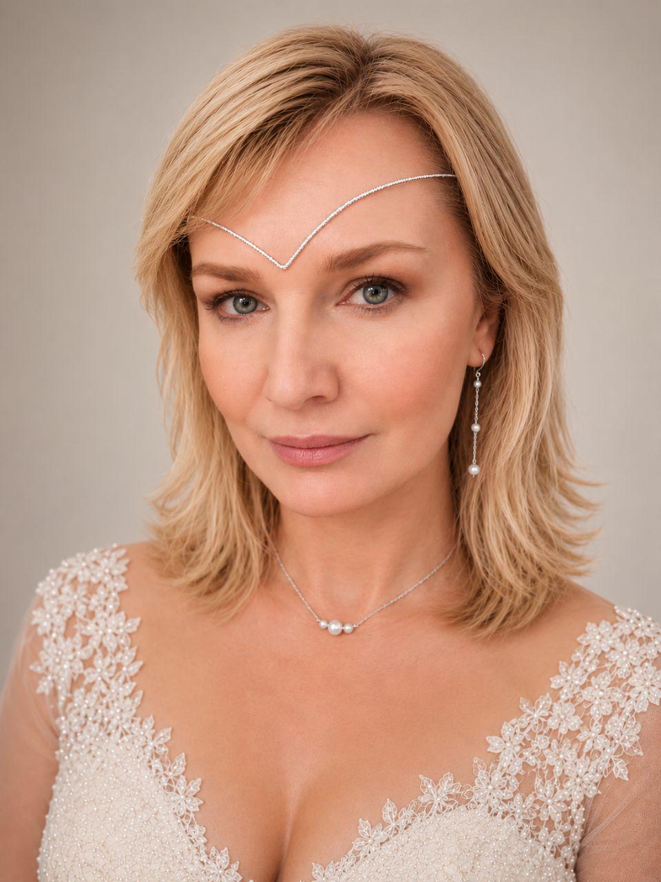 Silver Bridal Tiara