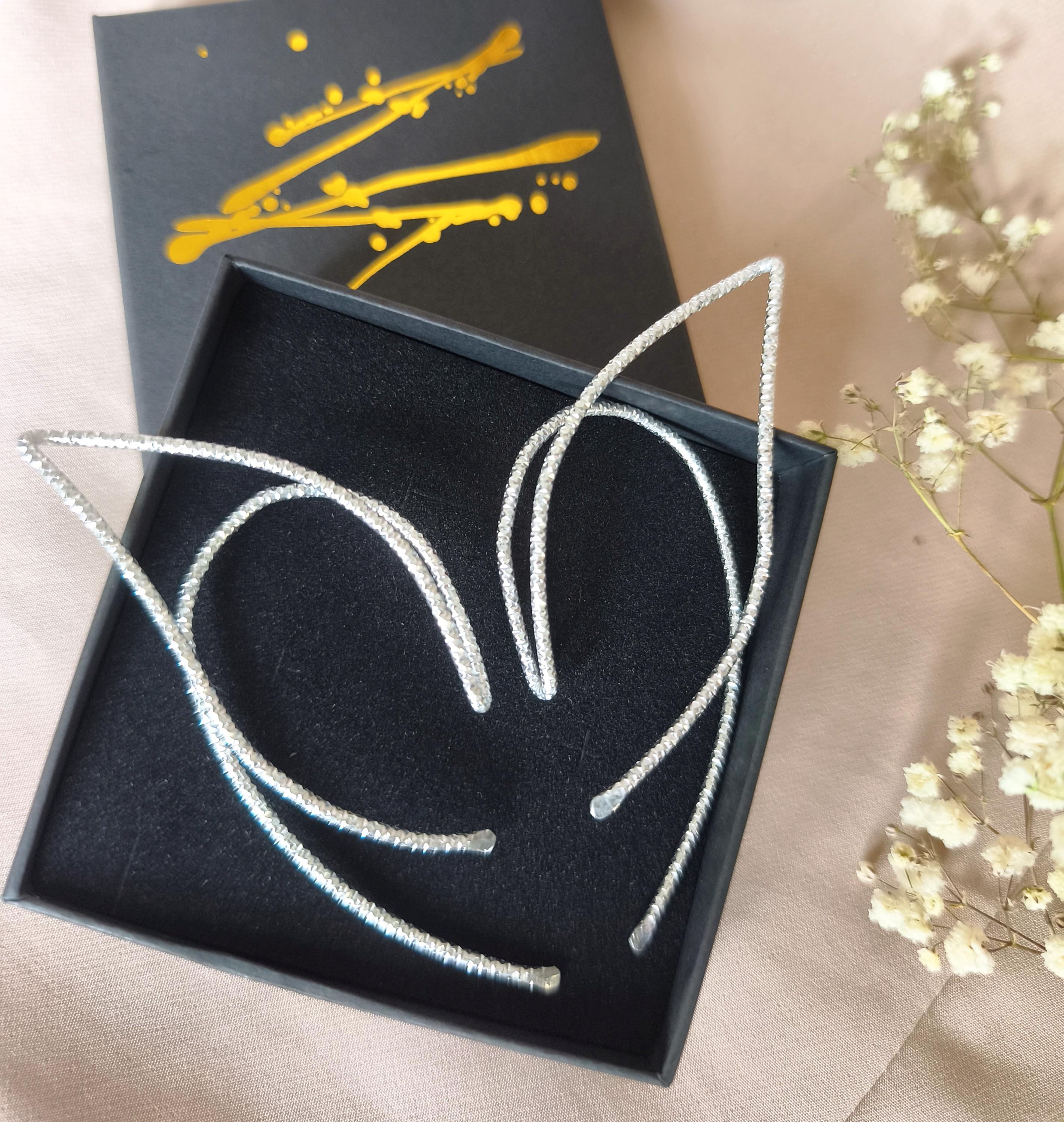 Elf Ear Cuff Pair Silver Tone