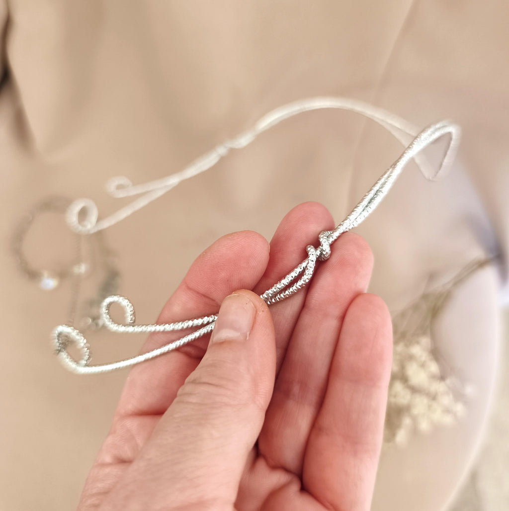 Silver Elven Tiara Crown