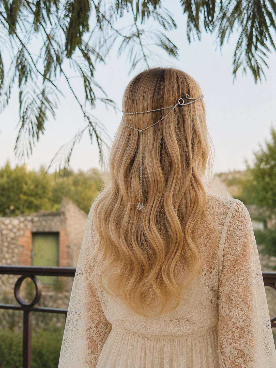 Silver Elven Tiara Crown