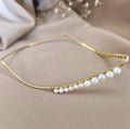 Pearl Hair Styling Tool, Pearl Halo Crown, Hair Shaping Tool, Bridal Hair Accessory, Braid Styling Tool, Brass or Steel